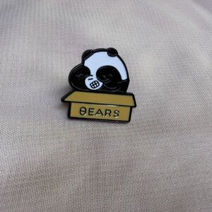 Panda in Box Enamel Pin
